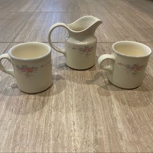 Pfaltzgraff Coffee Set Trousseau